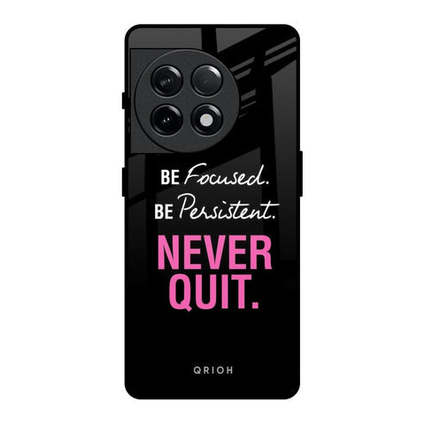 Be Focused Glossy Case for OnePlus 11R 5G
