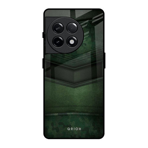 Green Leather Glossy Case for OnePlus 11R 5G