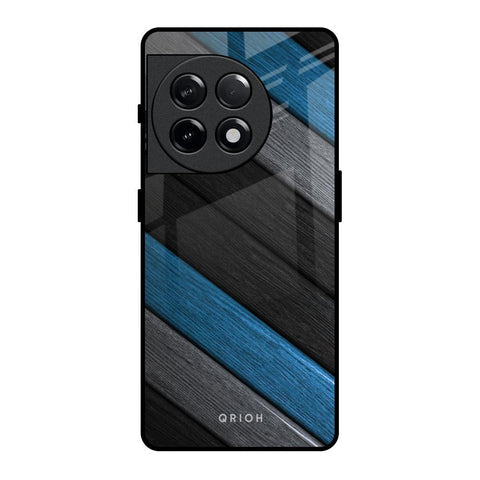 Multicolor Wooden Effect Glossy Case for OnePlus 11R 5G