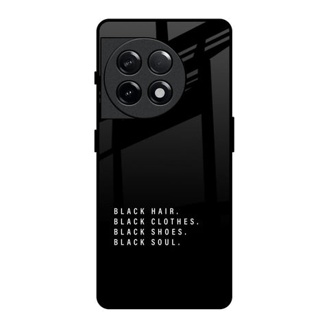 Black Soul Glossy Case for OnePlus 11R 5G