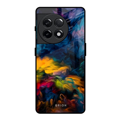 Multicolor Oil Painting Glossy Case for OnePlus 11R 5G