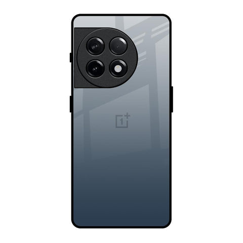 Smokey Grey Color Glossy Case For OnePlus 11R 5G