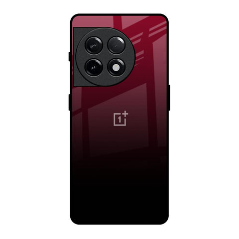Wine Red Glossy Case For OnePlus 11R 5G