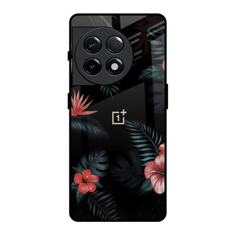 Tropical Art Flower Glossy Case for OnePlus 11R 5G
