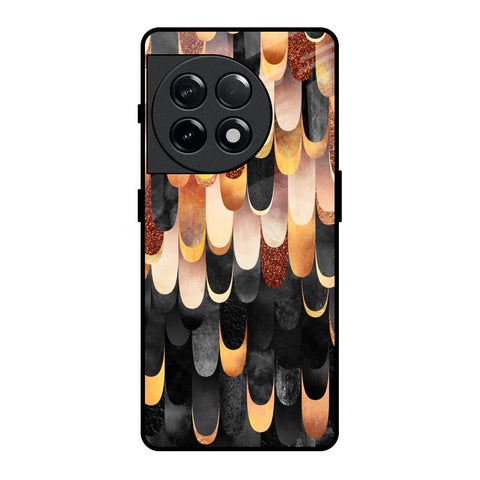 Bronze Abstract Glossy Case for OnePlus 11R 5G