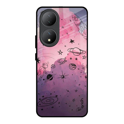 Space Doodles Glossy Case for Vivo Y100 5G