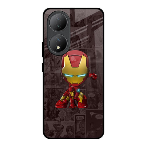 Angry Baby Super Hero Glossy Case for Vivo Y100 5G