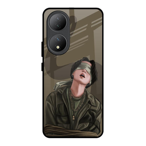 Blind Fold Glossy Case for Vivo Y100 5G