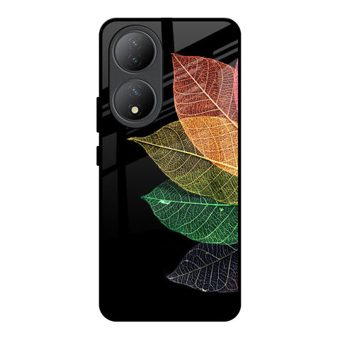Colorful Leaves Glossy Case for Vivo Y100 5G