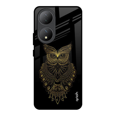 Golden Owl Glossy Case for Vivo Y100 5G