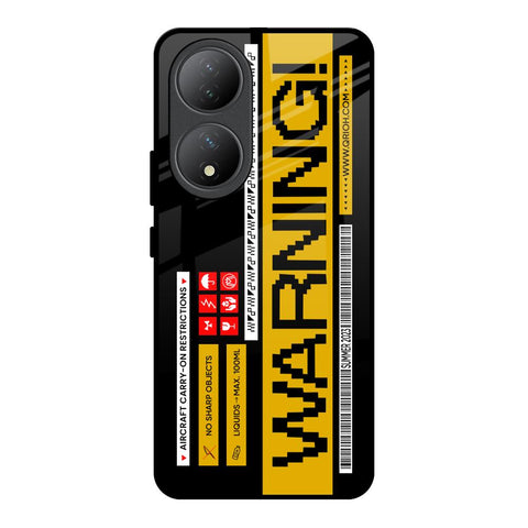 Aircraft Warning Glossy Case for Vivo Y100 5G