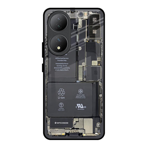 Skeleton Inside Glossy Case for Vivo Y100 5G