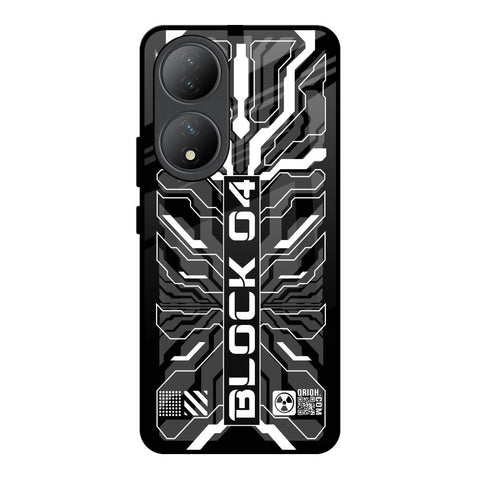 Monochrome Magic Glossy Case for Vivo Y100 5G