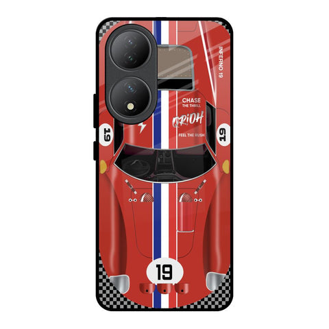 Racing Vintage Glossy Case for Vivo Y100 5G