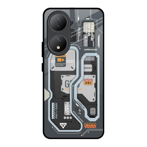 Retro Futuristic Glossy Case for Vivo Y100 5G