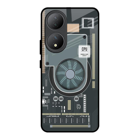 Motherboard Circuit Glossy Case for Vivo Y100 5G