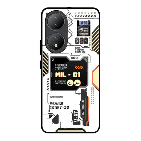 Tech Display Glossy Case for Vivo Y100 5G