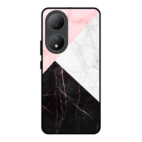 Marble Collage Art Glossy Case For Vivo Y100 5G