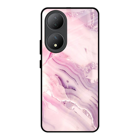 Diamond Pink Gradient Glossy Case For Vivo Y100 5G