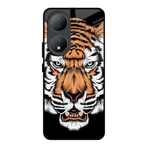 Angry Tiger Glossy Case For Vivo Y100 5G