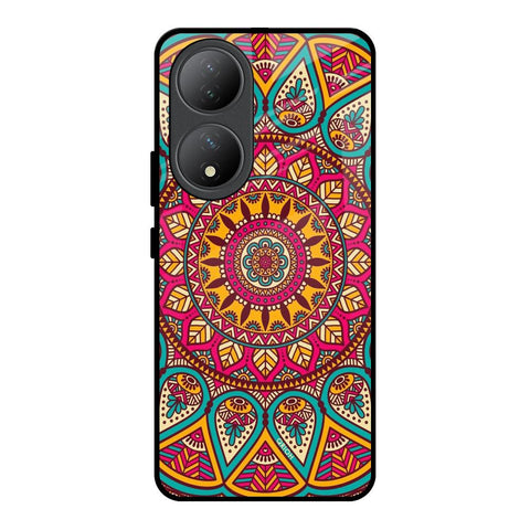 Elegant Mandala Glossy Case for Vivo Y100 5G