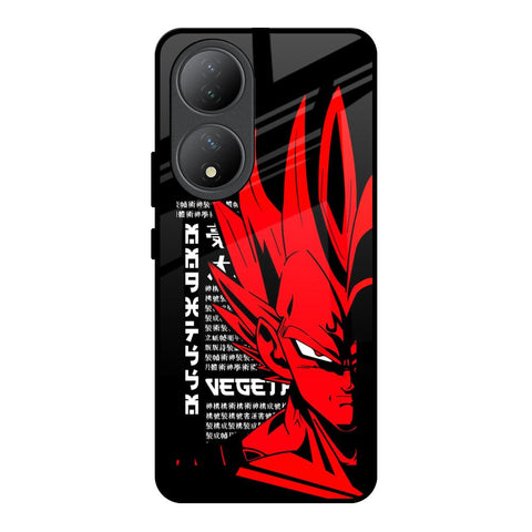Red Vegeta Glossy Case for Vivo Y100 5G