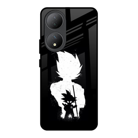 Monochrome Goku Glossy Case for Vivo Y100 5G