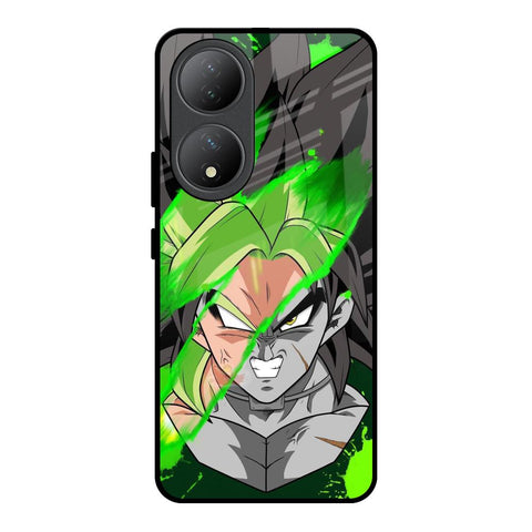 Anime Green Splash Glossy Case for Vivo Y100 5G