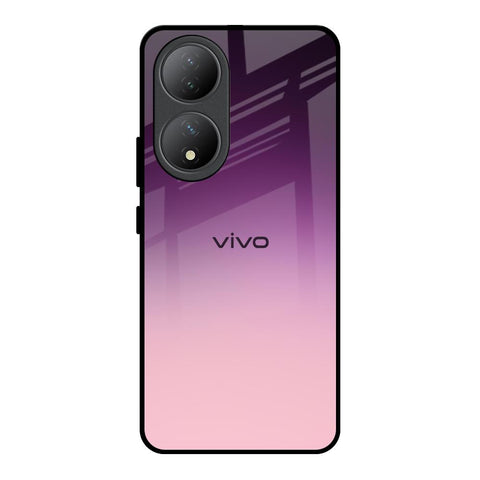 Purple Gradient Glossy case for Vivo Y100 5G