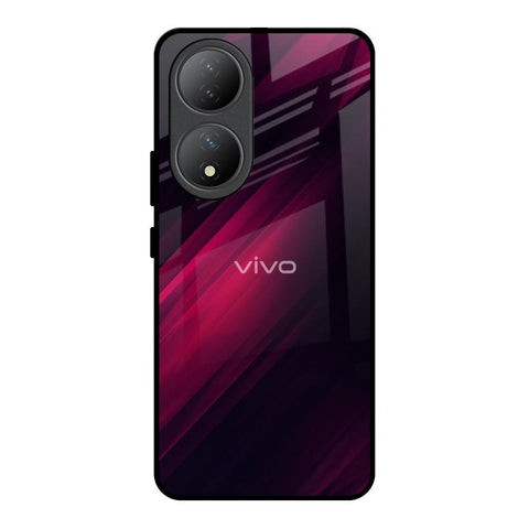 Razor Black Glossy Case for Vivo Y100 5G