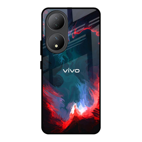 Brush Art Glossy Case For Vivo Y100 5G