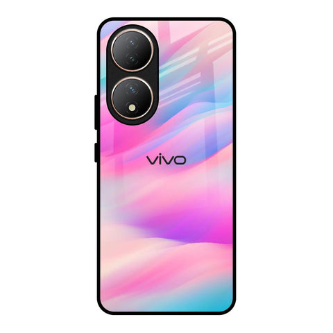 Colorful Waves Glossy case for Vivo Y100 5G