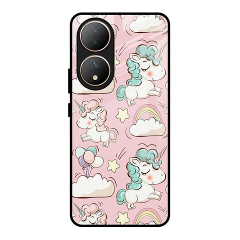 Balloon Unicorn Glossy case for Vivo Y100 5G