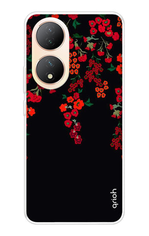 Floral Deco Soft Cover For Vivo Y100 5G