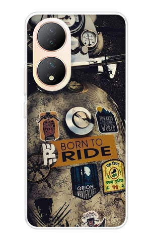 Ride Mode On Soft Cover for Vivo Y100 5G