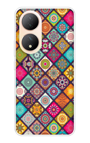Multicolor Mandala Soft Cover for Vivo Y100 5G