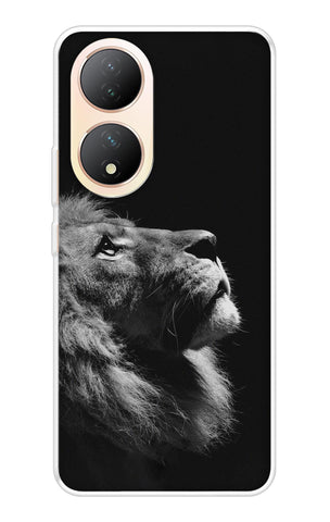 Lion Looking to Sky Soft Cover for Vivo Y100 5G