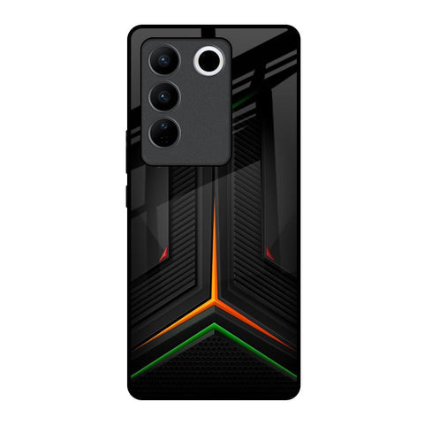Modern Ultra Chevron Glossy Case for Vivo V27 5G