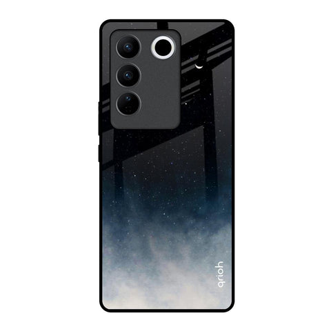 Black Aura Glossy Case for Vivo V27 5G