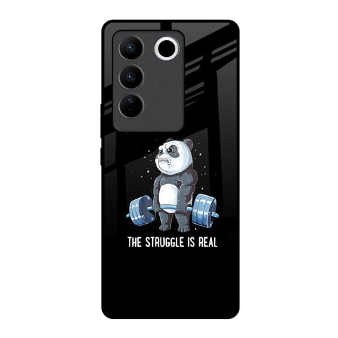 Real Struggle Glossy Case for Vivo V27 5G