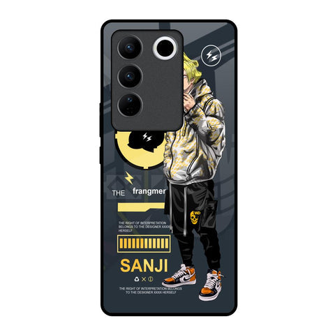 Cool Sanji Glossy Case for Vivo V27 5G