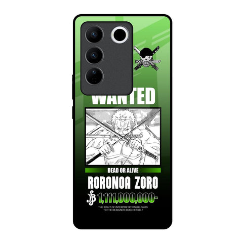 Zoro Wanted Glossy Case for Vivo V27 5G