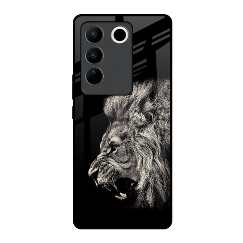 Brave Lion Glossy Case for Vivo V27 5G