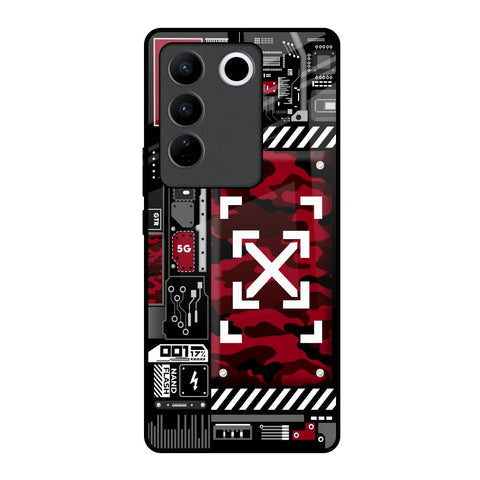 Technology Art Glossy Case for Vivo V27 5G