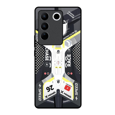 Car Enthusiast Glossy Case for Vivo V27 5G