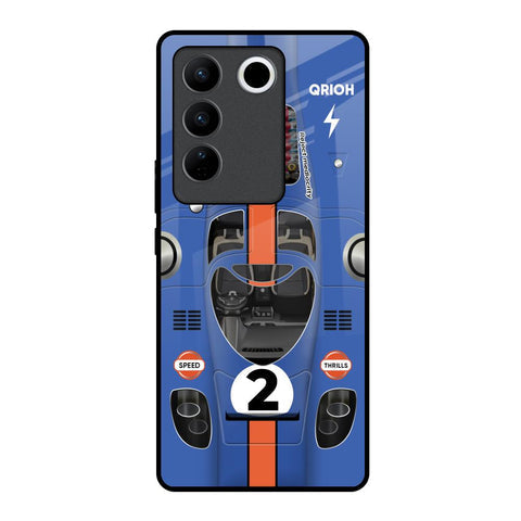 Car Adiction Glossy Case for Vivo V27 5G