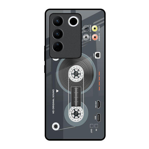 Retro Recorder Glossy Case for Vivo V27 5G