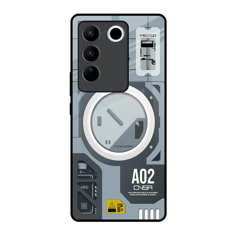 Modern Technology Glossy Case for Vivo V27 5G