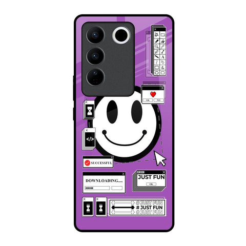 Code with Smile Glossy Case for Vivo V27 5G