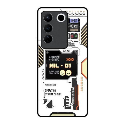 Tech Display Glossy Case for Vivo V27 5G
